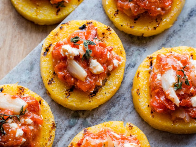 Very Good Recipes of Polenta and Grilled Polenta with Grilled Vegetables | Grilled veggies, Grilled