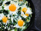 Sautéed Dandelion Greens with Eggs