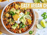 Easy Vegan Chili Recipe – Best Vegetarian Chili