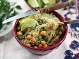 Chickpea and Chicken Stew for Purim