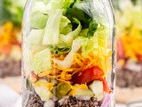 Big Mac Salad in a Jar (Keto Meal Prep)