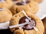 Keto Chocolate Thumbprint Cookies