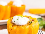 Keto Slow Cooker Mexican Stuffed Peppers
