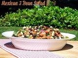 Mexican 3 Bean Salad for a #Picnic #SundaySupper