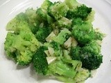 Sauteed Broccoli with Garlic