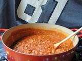 Spicy bbq Baked Beans for #SundaySupper