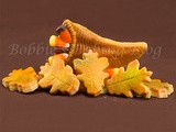 Airbrushed Sugar Cookie Oak Leaves