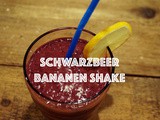 Schwarzbeer-Bananen Shake