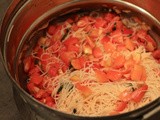 Fragrant fresh tomato sauce and a gluten free pasta solution