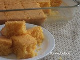 Golden airy cake