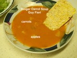 Ginger Carrot Soup with Apples – Guy Fieri