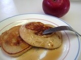 Ricotta Hotcakes with Warm Spiced Apples