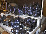 Just a couple of photos to show off ‘some’ of my vintage appliances en masse