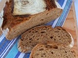 Pane integrale di segale a lievitazione naturale