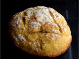 Crusty Cloche Bread with Maize flour