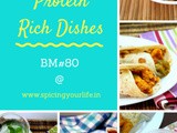 Protein Rich Dishes – a mega marathon
