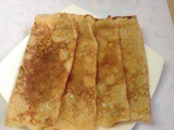 Simple Whole Wheat Crepes