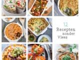 12 recepten zonder vlees – Vegetarische recepten