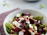 Bietensalade met geitenkaas – lunchsalade