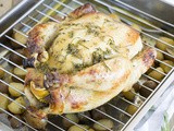 Hele kip uit de oven – met citroen, tijm en rozemarijn