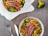 Noedels met biefstuk en broccoli | Makkelijke maaltijd