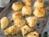 Visnuggets met Parmezaan en citroen