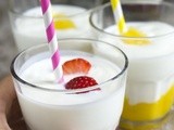 Yoghurtdrankje met fruit