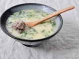 Arganak: Armenian chicken soup with meatballs / zuppa armena con polpette
