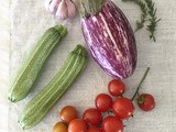 Roasted eggplant, zucchini and tomatoes / melanzane, zucchine e pomodori in teglia