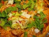 Baja Chicken Pizzas