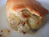 Gooseberry cobbler - with frozen dough