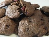 High fibre prune and flaxseed gluten free cookies
