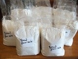 Packing for my holidays.....bagging gf bread flour