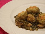 Chicken in Pesto Sauce with Dumplings