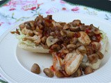 Ciabatta with Chicken, Mushrooms and Sweet Chili Sauce