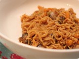 Noodles with Chicken Breast and Iki Beer Marinade