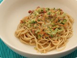 Spaghetti with Broccoli and Carrot Sauce