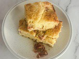 4 Ingredient Rhubarb Dump Cake Mix