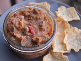 Beanless Beef Queso Dip