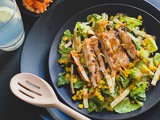 Five Ingredient Barbeque Chicken Salad