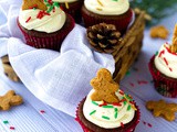 Five Ingredient Gingerbread Cupcakes