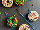 Gluten Free Five Ingredient Rainbow Donuts Perfect Pride Month Donuts
