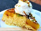 Grilled Coconut Pineapple Lime Upside Down Cake