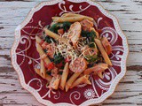 Tuscan Chicken Pasta Salad + fodmap Version