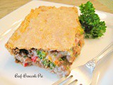 Beef-Broccoli Pie