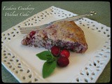 Einkorn Cranberry Walnut Cake