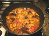 Indian Chicken-Eggplant Curry