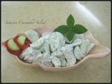 Iranian Mint-Cucumber Salad