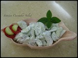 Iranian Mint Cucumber Salad