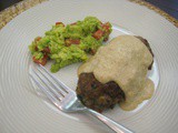 Mexican Meatloaf with Creamy Chili Sauce